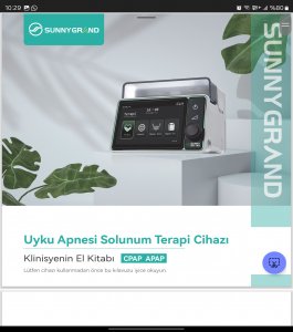 SUNNYGRAND APNE TERAPİ CİHAZLARI